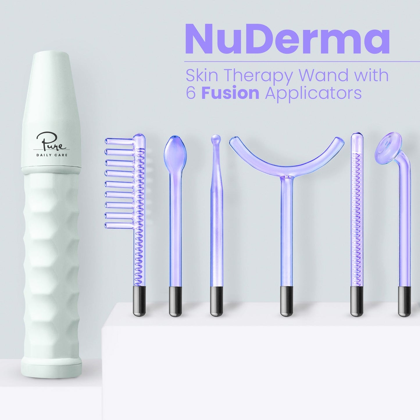 Heyglam x NuDerma Clinical High Frequency Wand