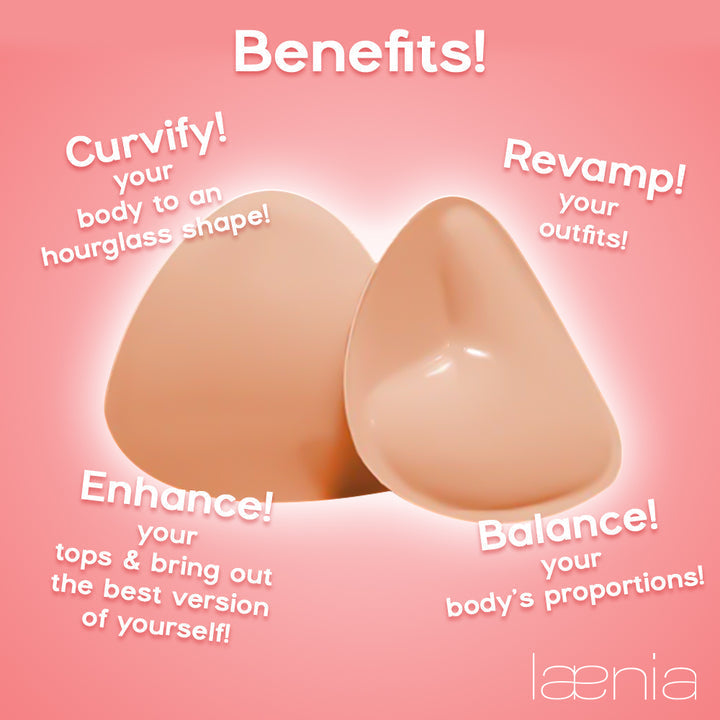 Push-Up Sticky Breast Size up Pads - Instant Lift & Boost, Washable & Reusable, Outfit Enhancer