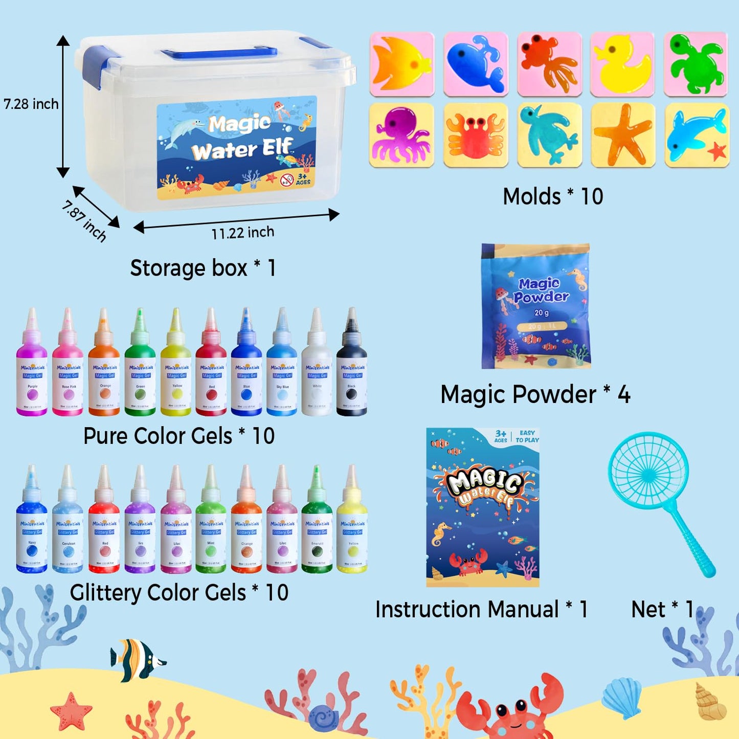 Sakerplus Magic Water Elf Toy Kit