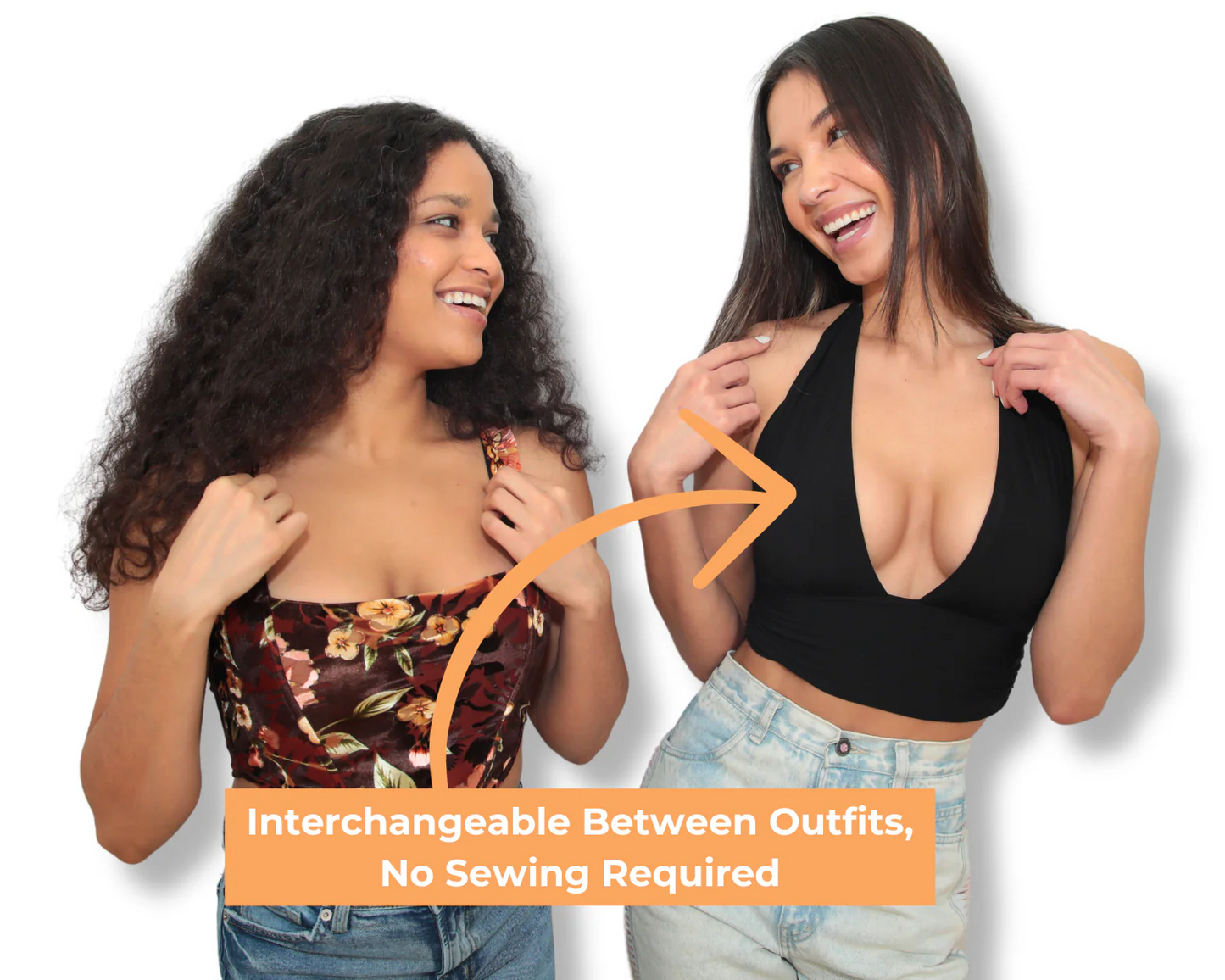 Push-Up Sticky Breast Size up Pads - Instant Lift & Boost, Washable & Reusable, Outfit Enhancer