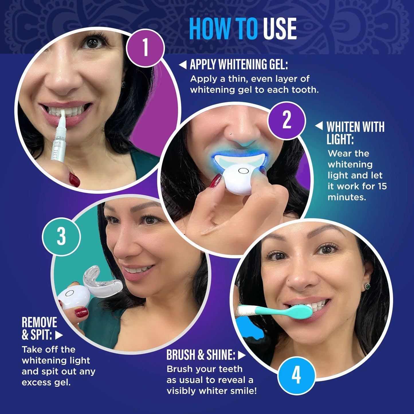 Total Teeth Whitening Smile Makeover Bundle Offer Kit