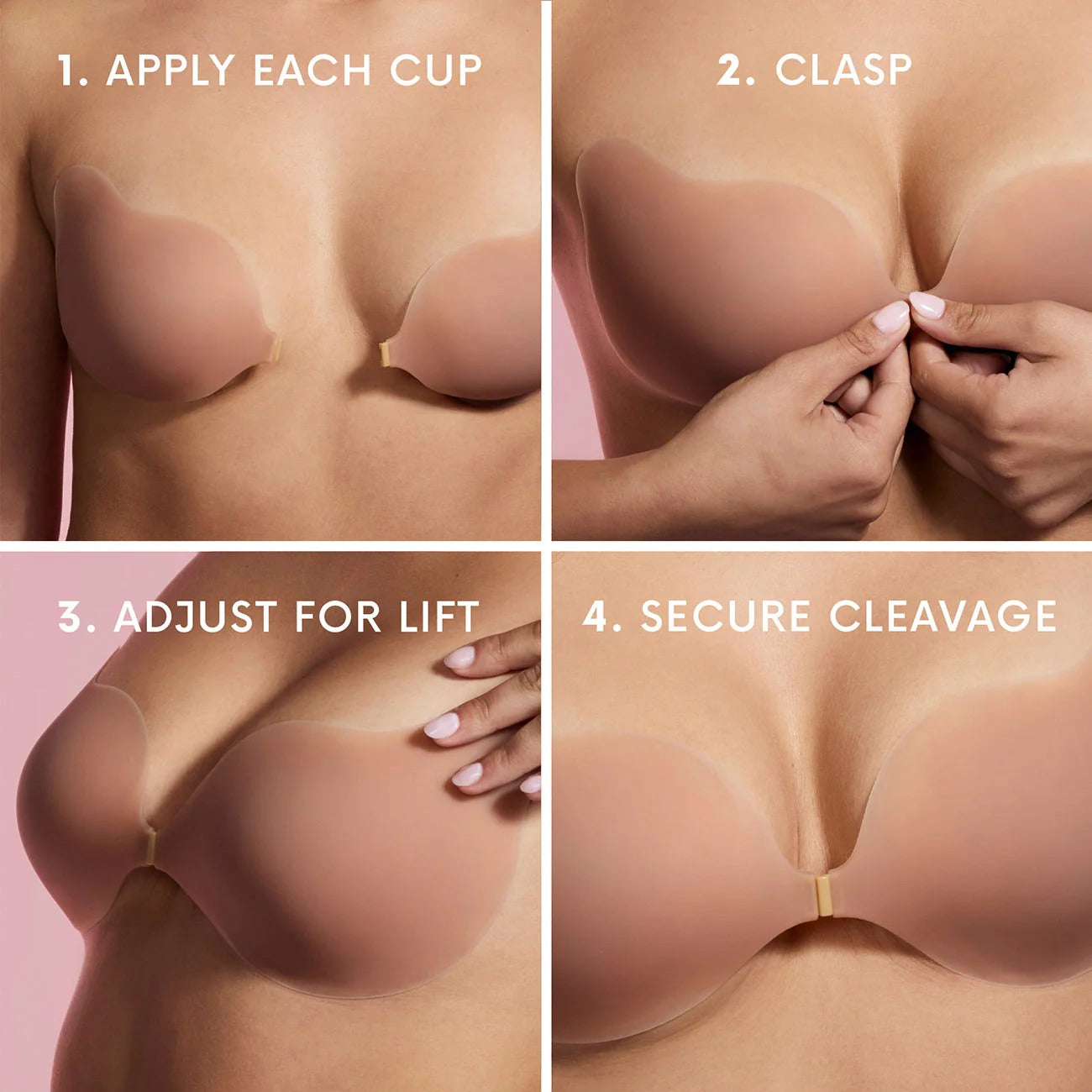 heyglam - Cleavage Bras (FREE SIZE) (Buy 1 Get 1 FREE)