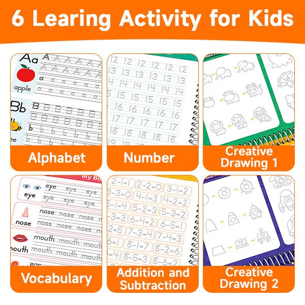 Magic Practice Copybook (4 Set)