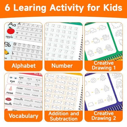 Magic Practice Copybook (4 Set)