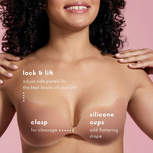 heyglam - Cleavage Bras (FREE SIZE) (Buy 1 Get 1 FREE)