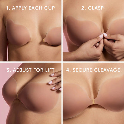 heyglam - Cleavage Bras (FREE SIZE) (Buy 1 Get 1 FREE)